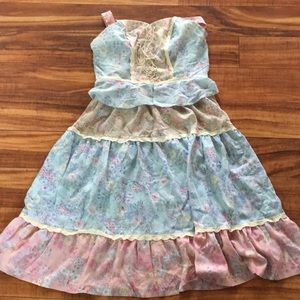 Vintage boho chic dress